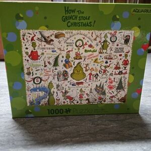 Aquarius How the Grinch Stole Christmas Puzzle - Green